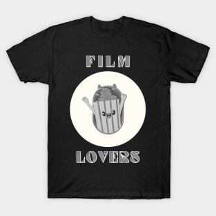 Film Lovers Club - b&w T-Shirt